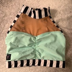 Kandi Kouture dance top EUC CXL